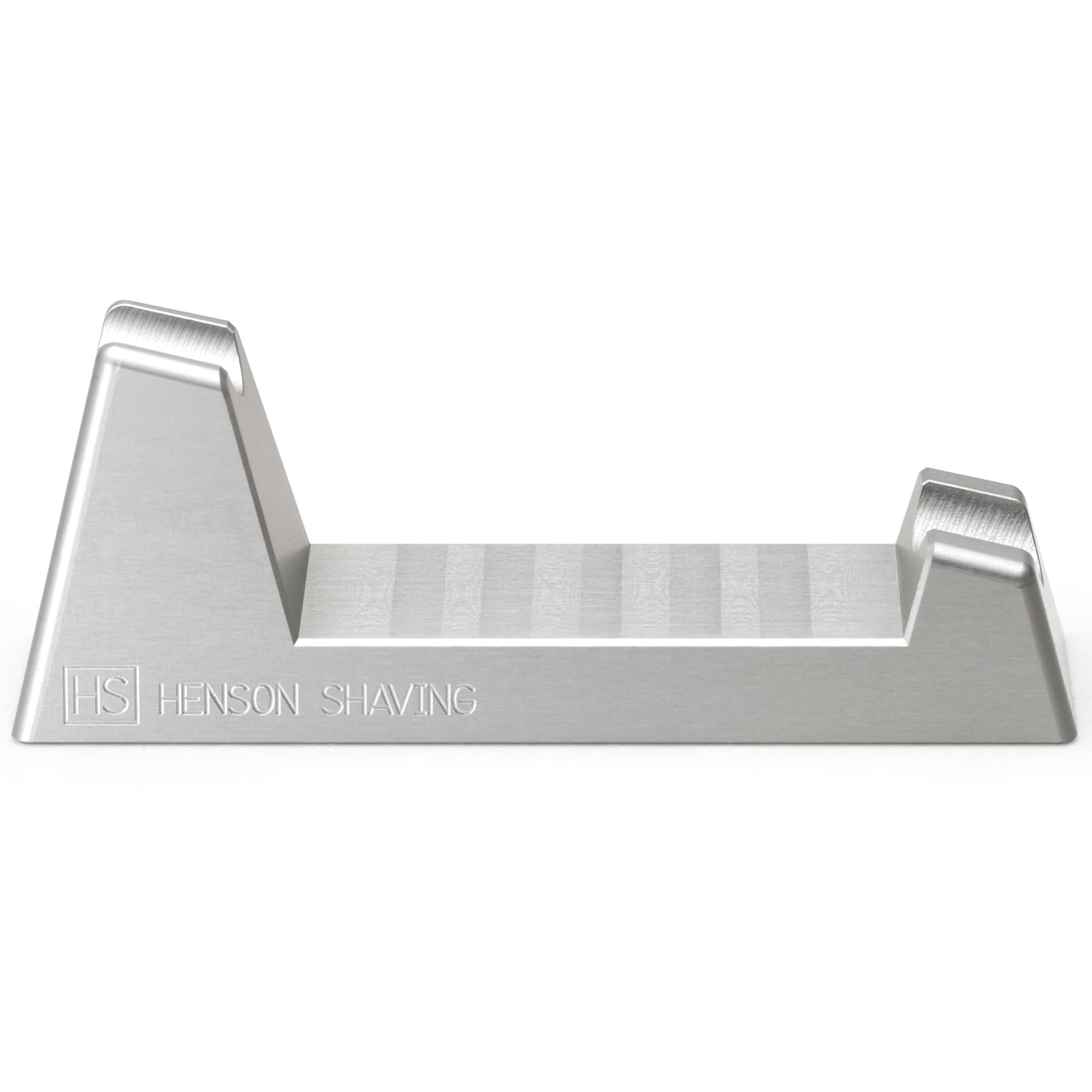 Henson Razor Stand demonstrates AL13 compatibility with a sturdy aluminum frame.