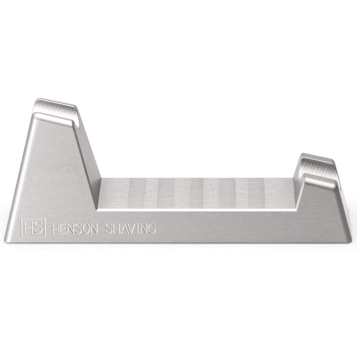 Henson Razor Stand demonstrates AL13 compatibility with a sturdy aluminum frame.