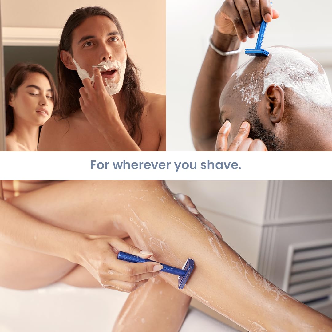 Henson Shaving Razor zero waste design promotes plastic-free shaving