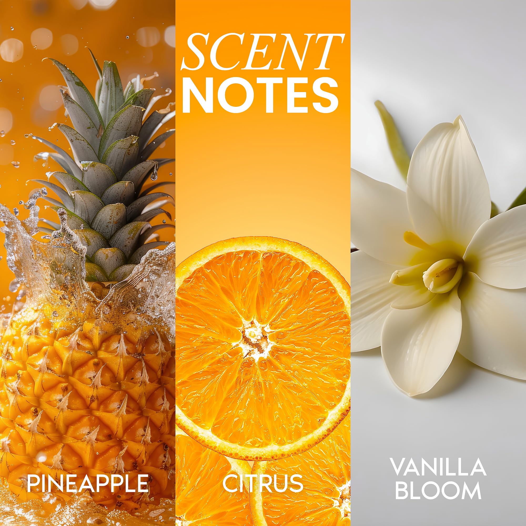 Aroma tropical piña crema de Her Fantasy Box invita a relajarse