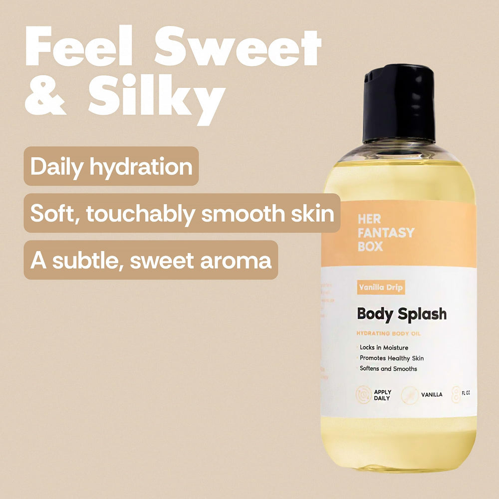 Her Fantasy Box creamy cashmere sandalwood aroma for cozy warmth.