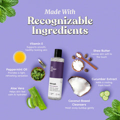 Her Fantasy Box Refresh gel de ducha: efecto refrescante gracias al aceite de menta natural.