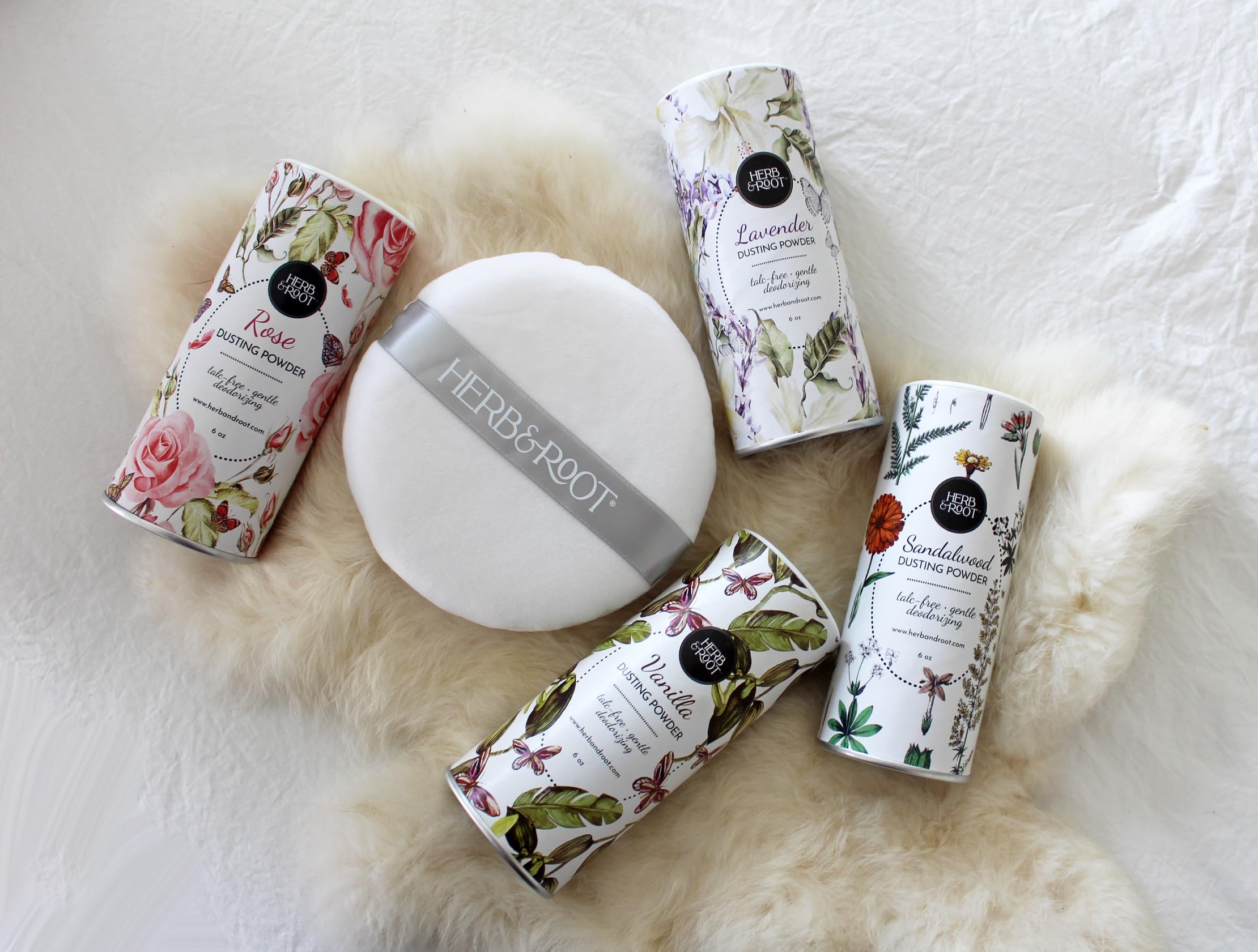 Herb & Root powder keeps sheets and shoes dry and smelling fresh.
