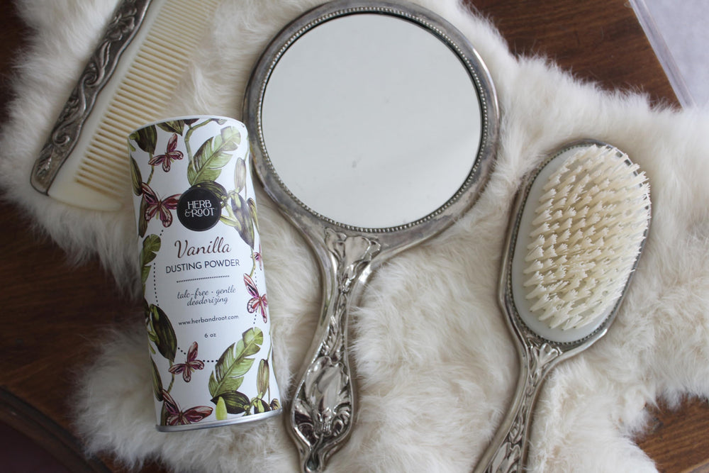 Herb & Root gift set full-size vanilla with premium packaging.