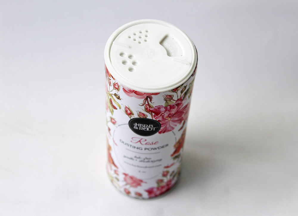 Herb & Root jasmine dusting powder with light fragrance