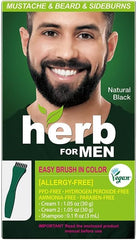 Herb Speedy Nature Black dye packaging shown for at-home coloring.