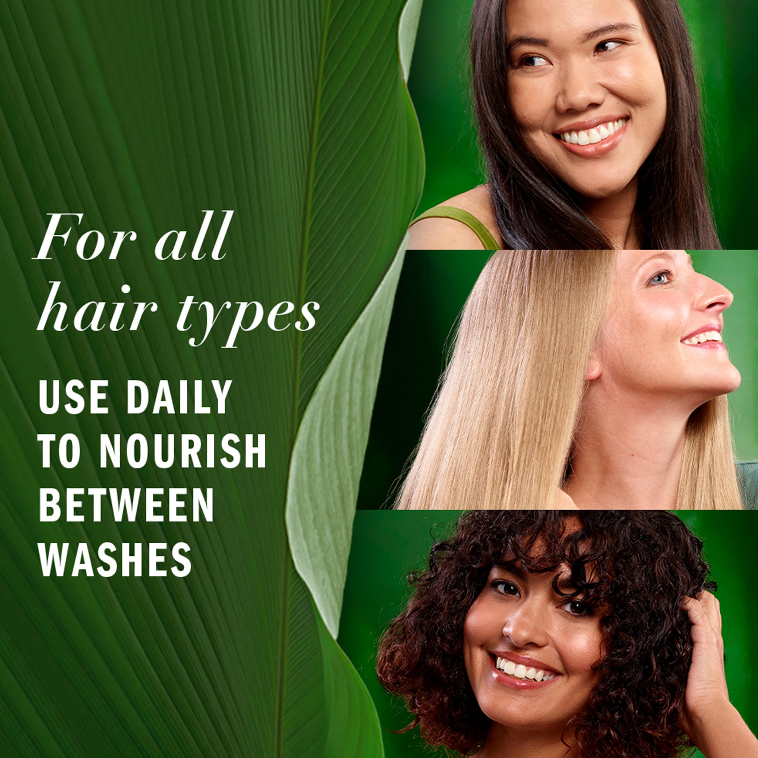 definición de rizos y ondas con Herbal Essences All-in-1 Nourishing Spray.