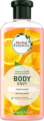 Herbal Essences Body Envy citrus scent enhances shower mood.