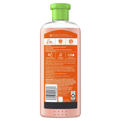 Herbal Essences Body Envy rinse leaves hair feeling clean.