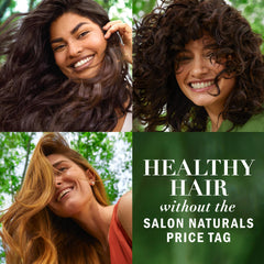 Herbal Essences botanicals Kew endorsement label emphasizes plant-based care.