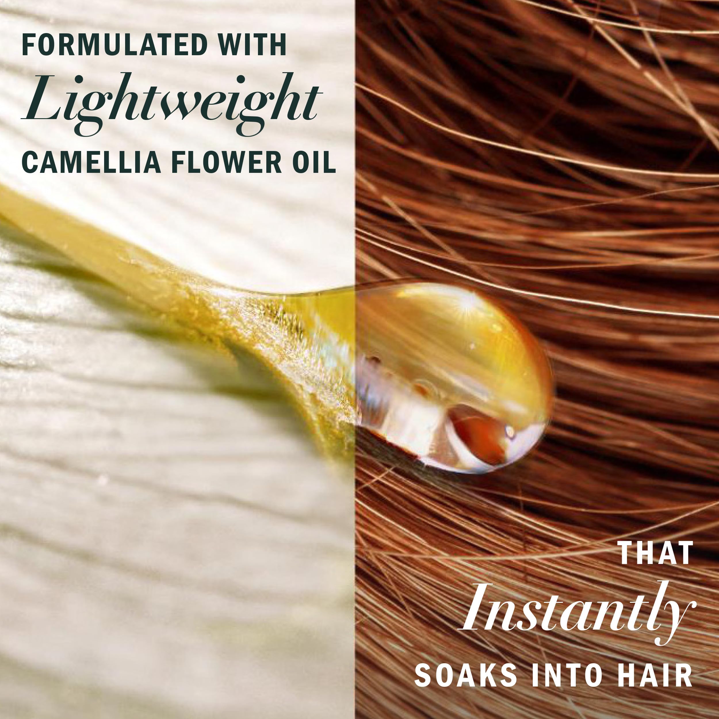 Cabello brillante y suave tras cada lavado.
