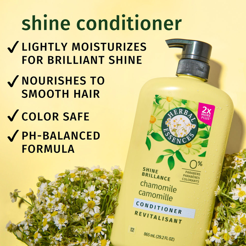 Aromas de pradera con Herbal Essences Chamomile Shine tras el lavado.