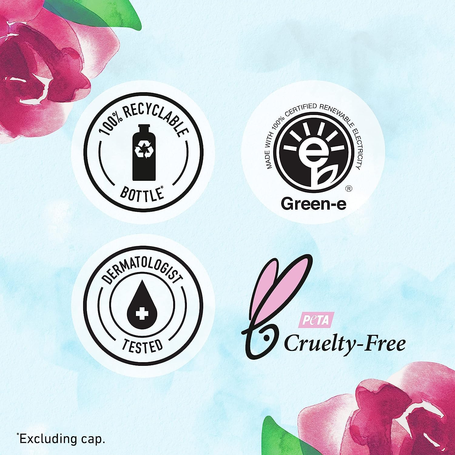 Herbal Essences Color Me Happy label details note paraben-free and pH balanced.