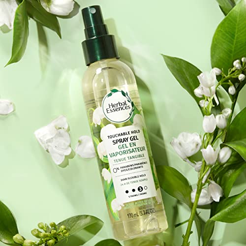 Frasco de 170 ml de Herbal Essences, gel definidor para rizos.