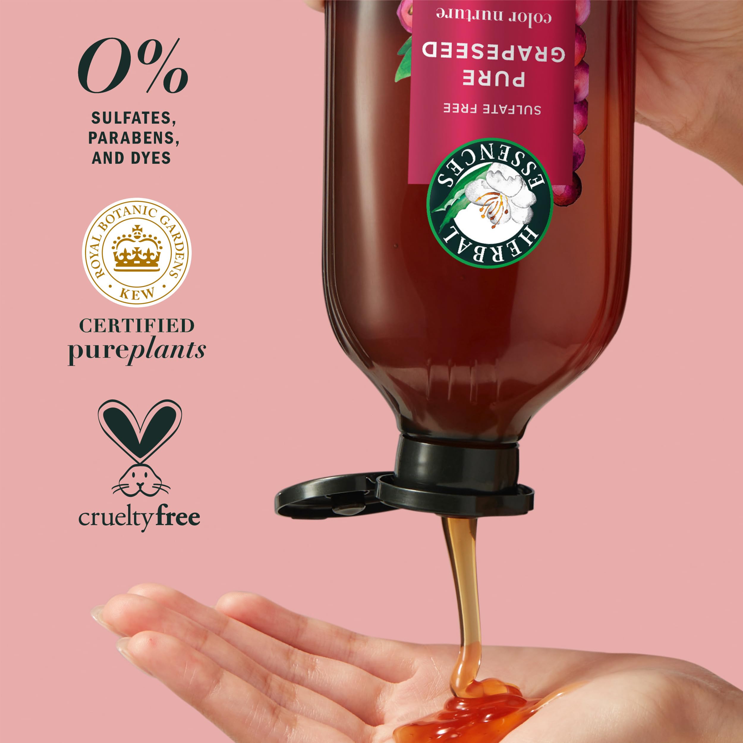 Herbal Essences camellia oil provides lightweight hydration.
