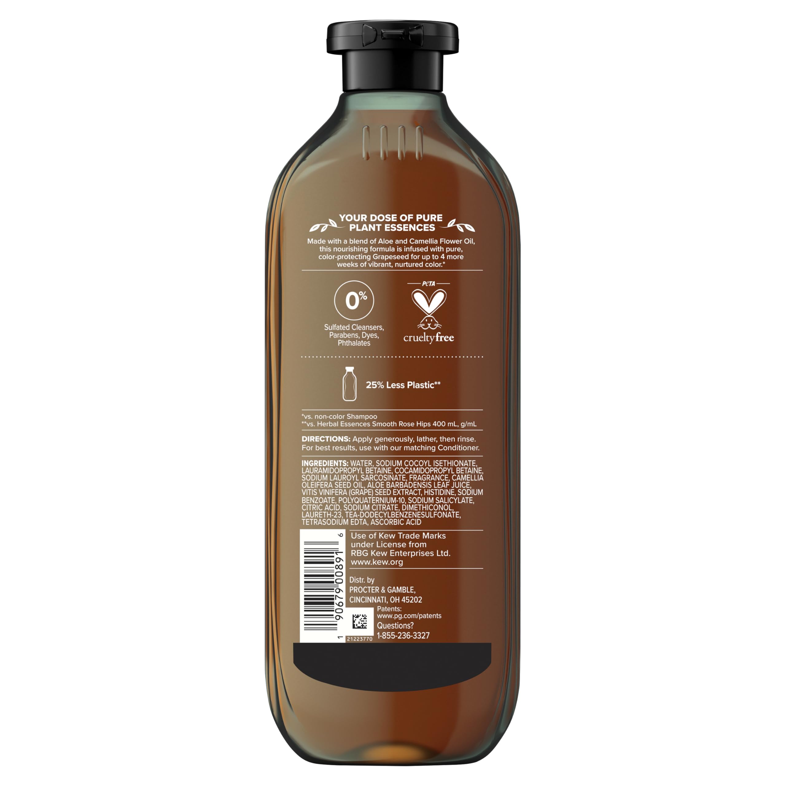 Herbal Essences fragrance blends fruity notes with delicate florals.