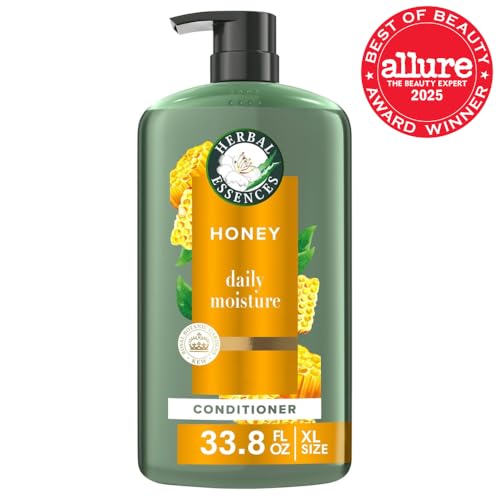 Herbal Essences Honey Daily Moisture Conditioner aloe vera ingredients visible on label