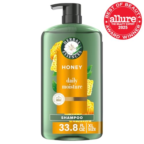 Herbal Essences Honey Daily Moisture, espuma cremosa al aplicar para suavidad sin peso