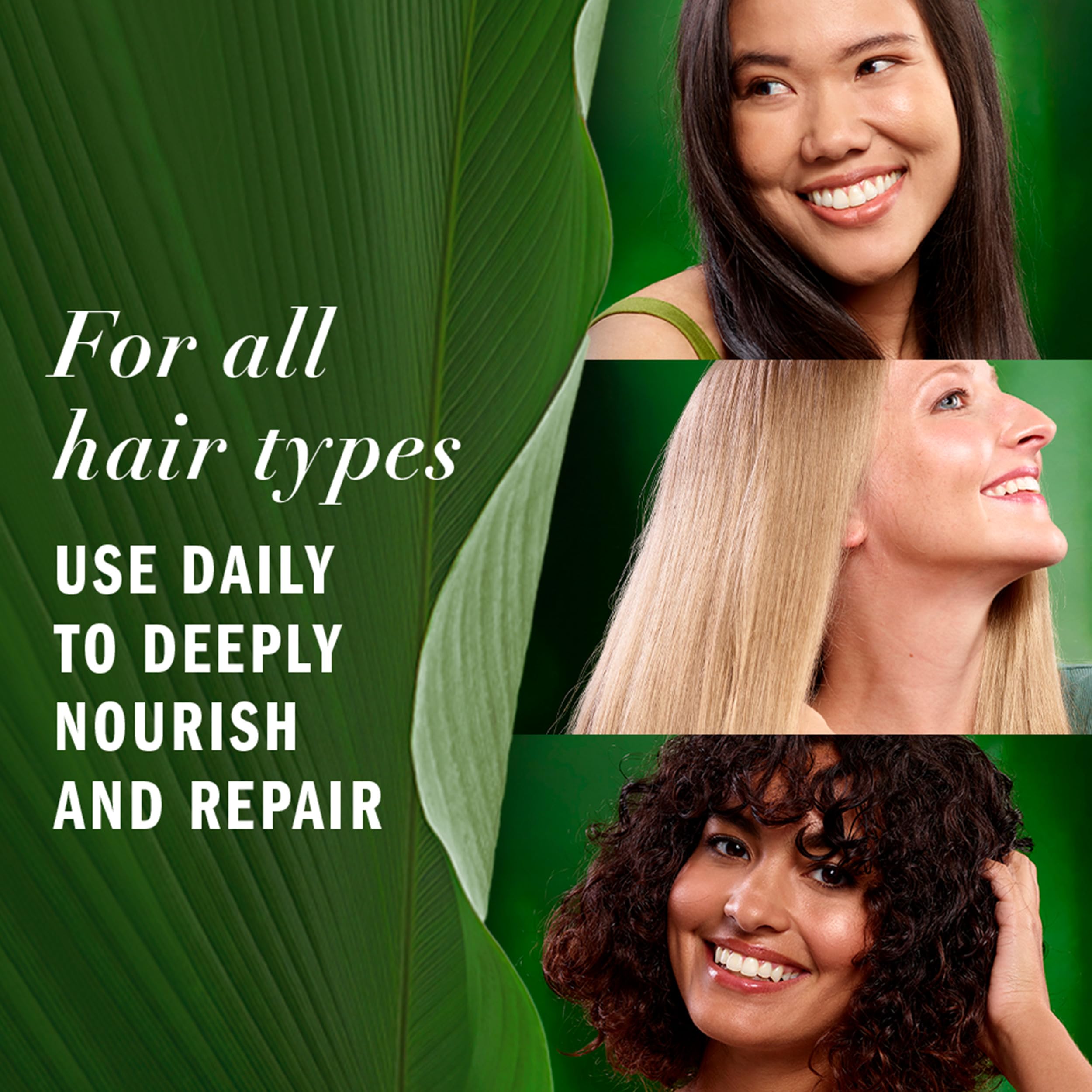 Herbal Essences Repairing, aroma floral suave al aplicar el producto.