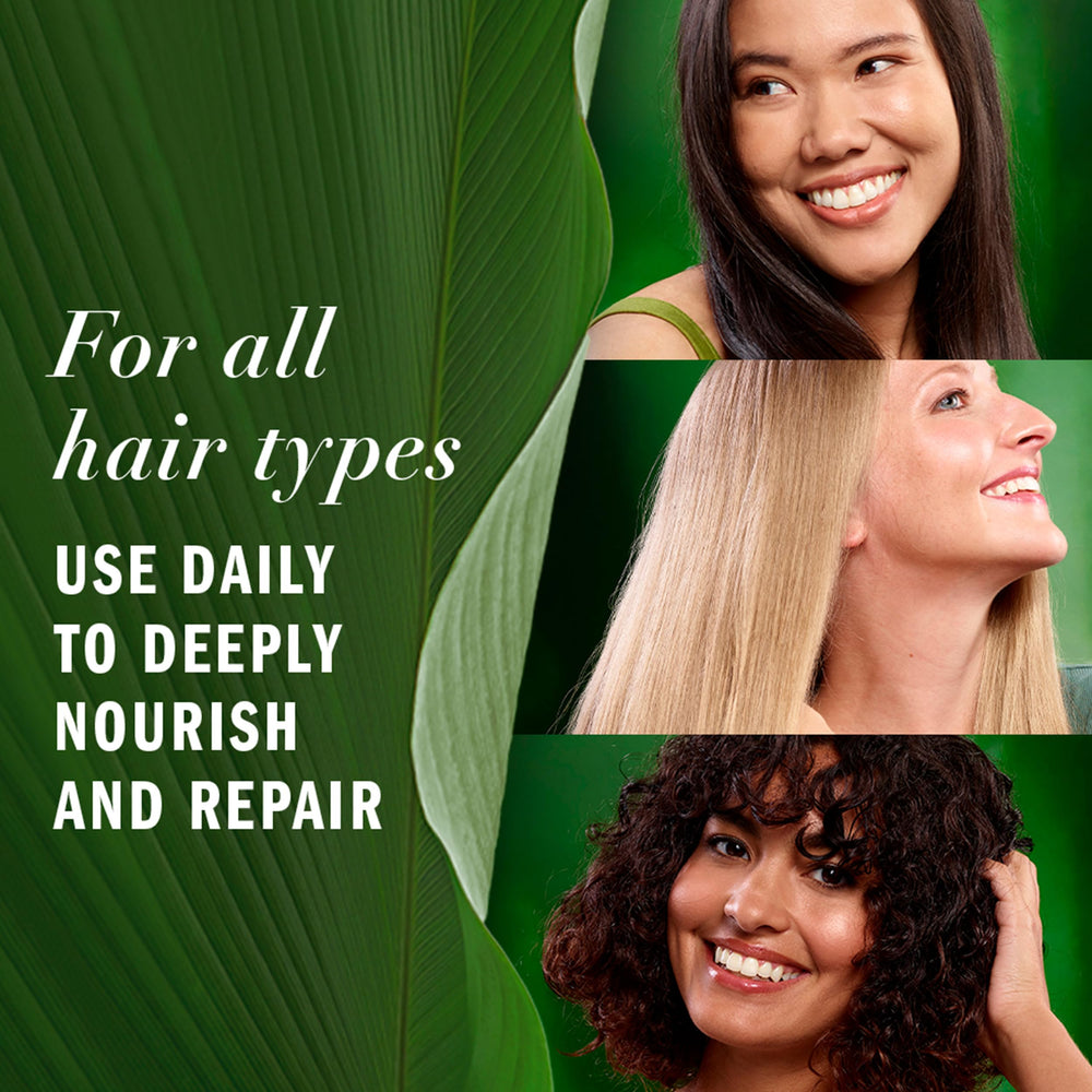 Herbal Essences Repairing, aroma floral suave al aplicar el producto.