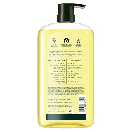 Champú Herbal Essences Shine Collection: libre de crueldad, prueba PETA.