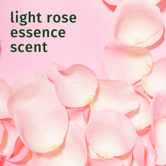 Aromas florales de rosa en el acondicionador Herbal Essences.