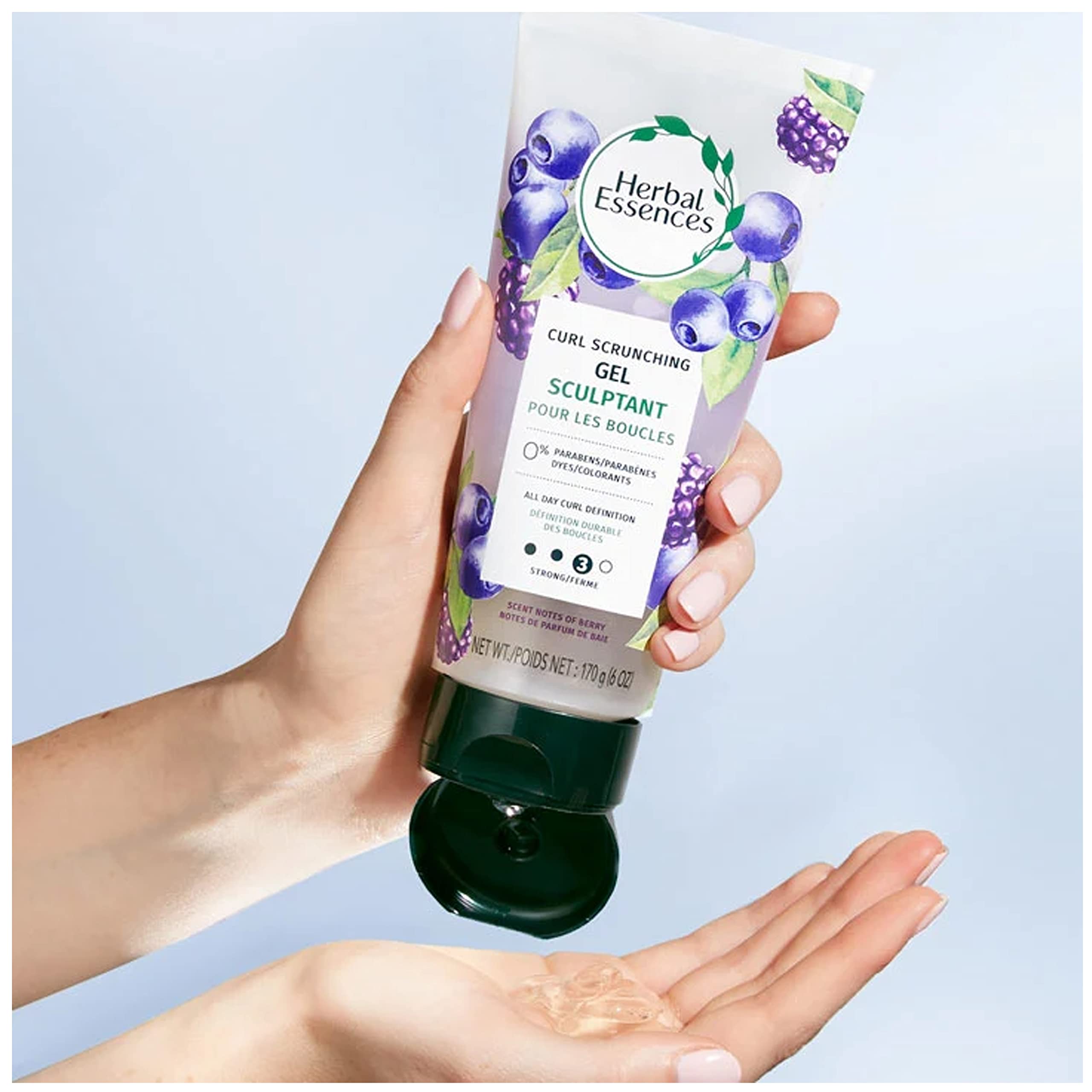 Herbal Essences Totally Twisted textura ligera que mantiene rizos suaves.
