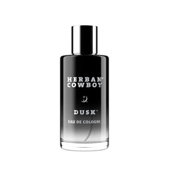Herban Cowboy Dusk bottle image highlighting cedar and sandalwood notes for everyday wear.
