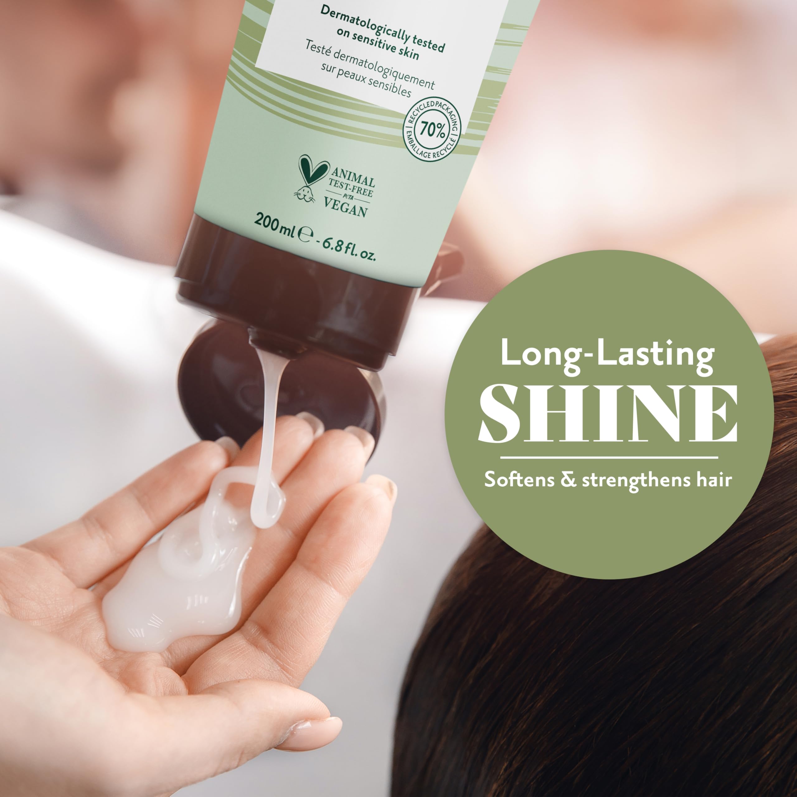Herbatint Royal Conditioner, cuidado-del-color: ayuda a conservar brillo y vivacidad entre lavados.