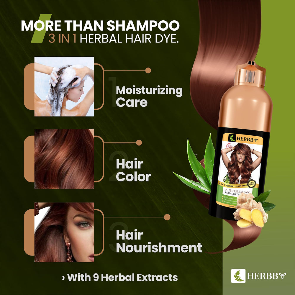 HERBBY color lasts 6-8 weeks with gradual fade.