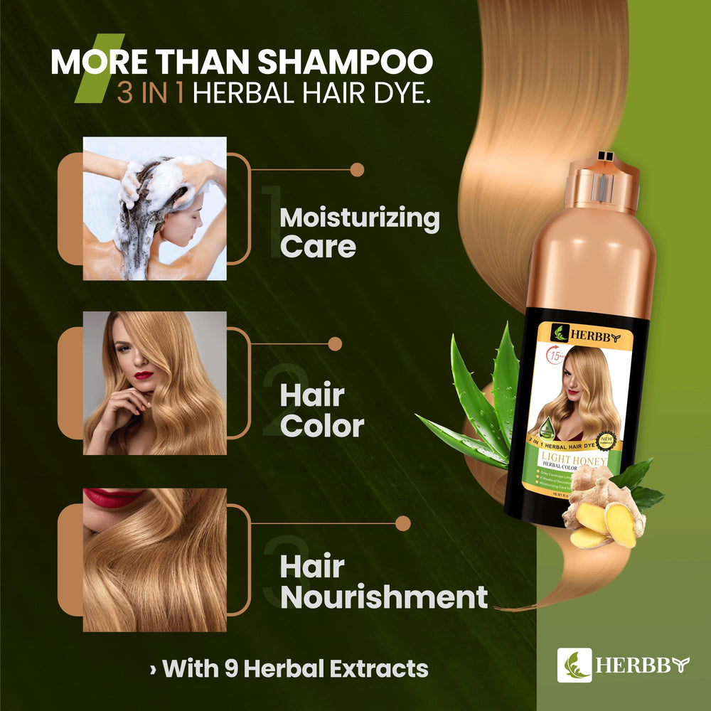 HERBBY product label and packaging on display