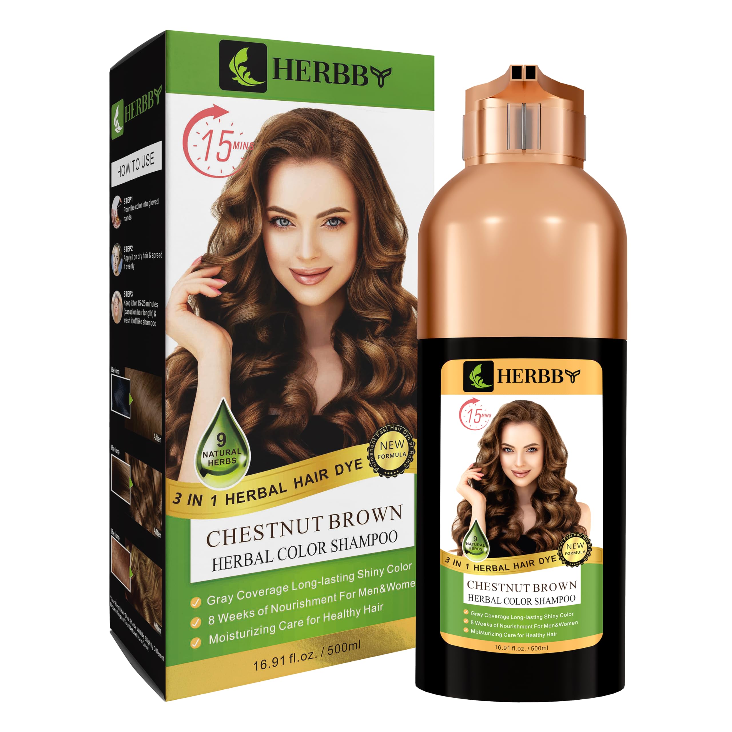 HERBBY suitable for all hair types for men and women.