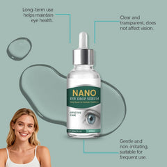 Herbionyx Nano Drop Serum: envase translúcido que transmite pureza y confianza.