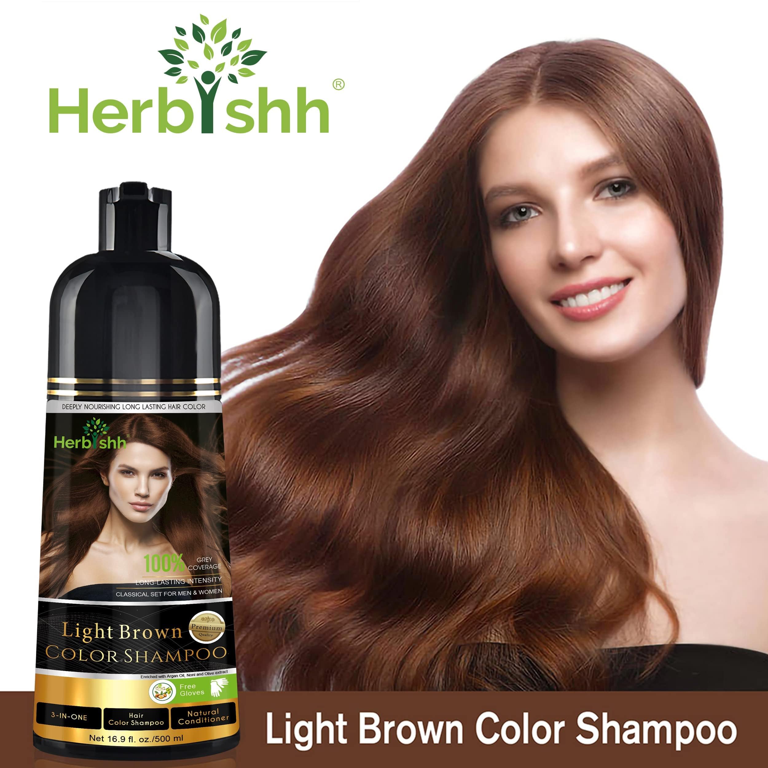 Ammonia-free formula for gentle color with Herbishh.