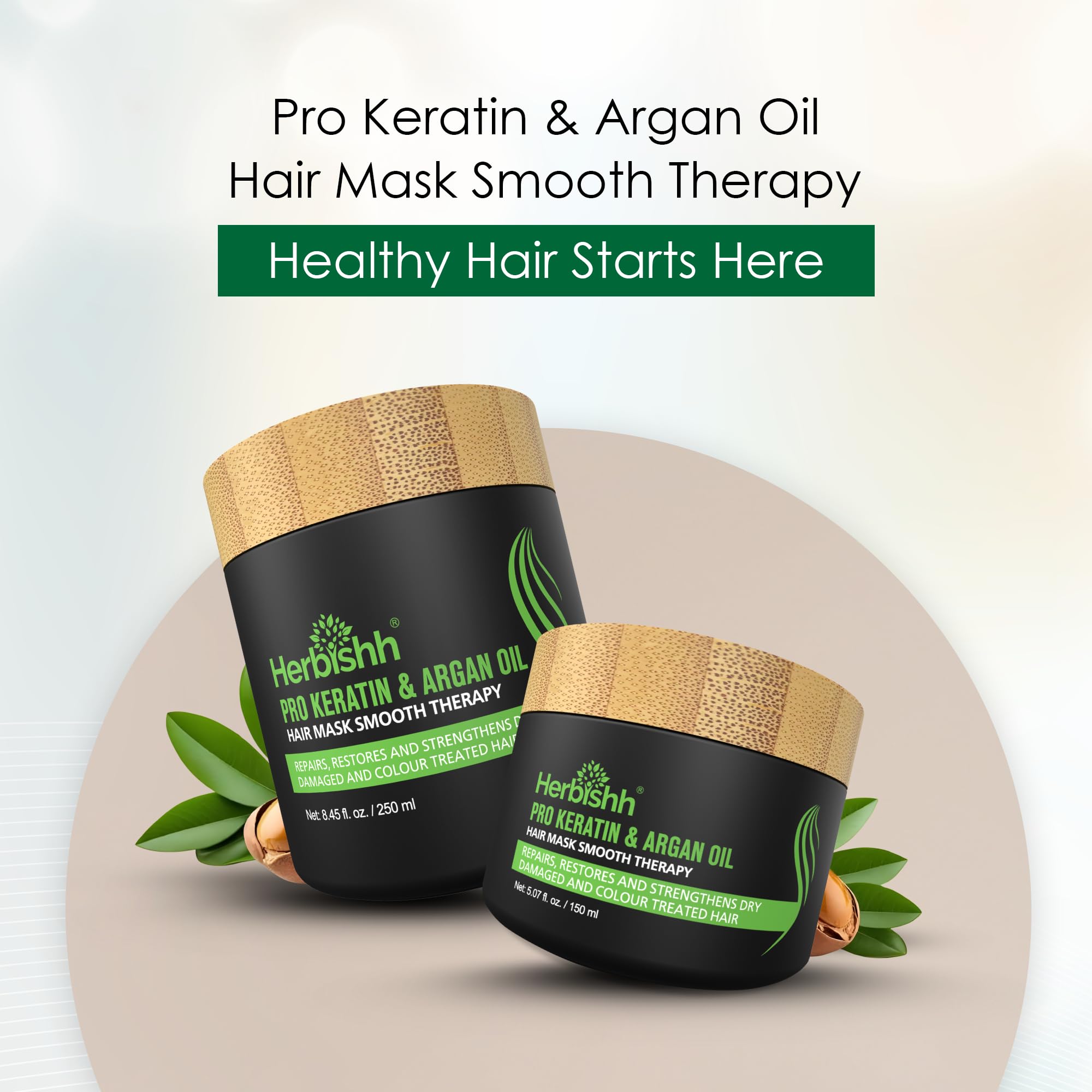 Aroma de lavanda en la mascarilla Herbishh Argán para experiencia relajante.