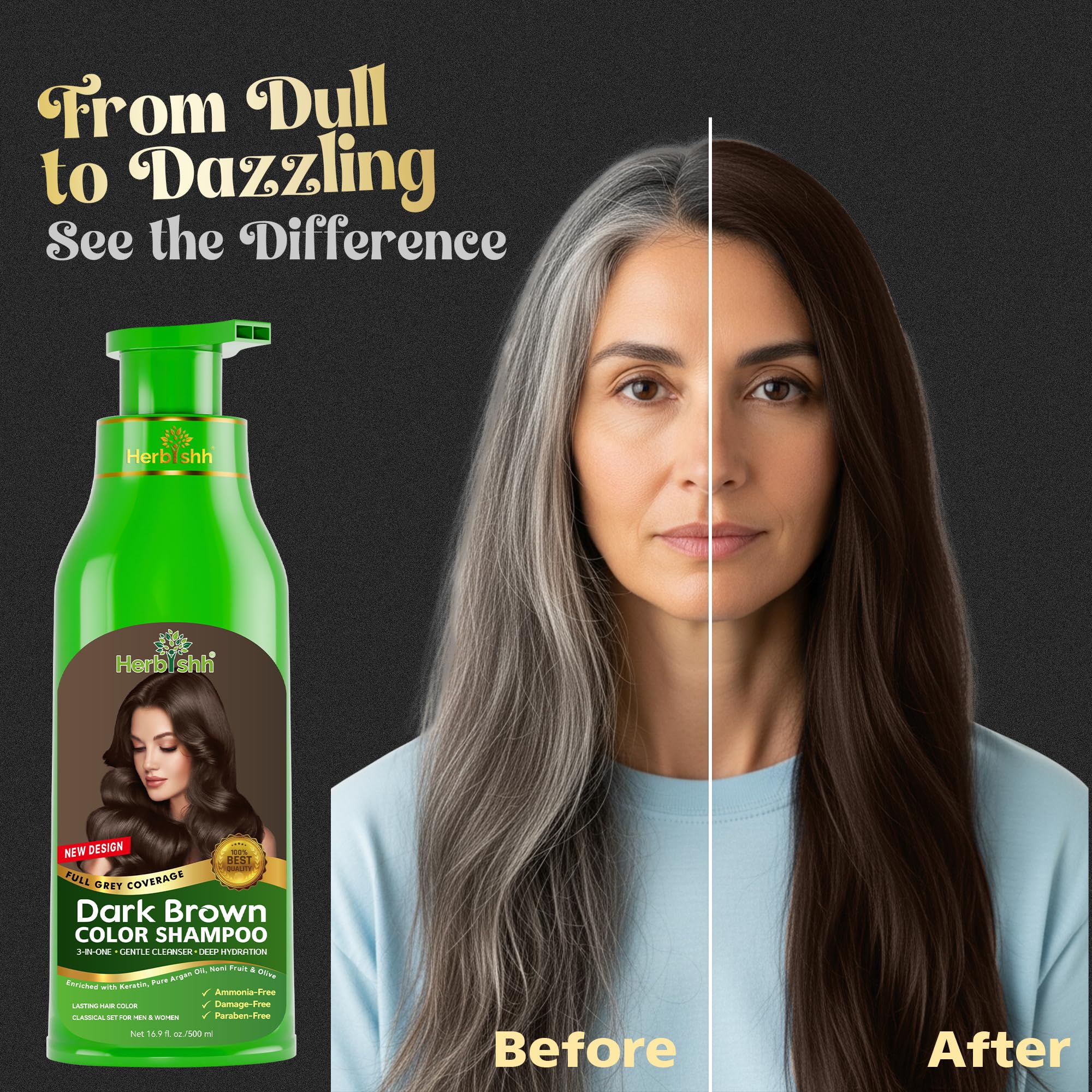 Herbishh noni-fruit-tone bottle hints enhanced color tone