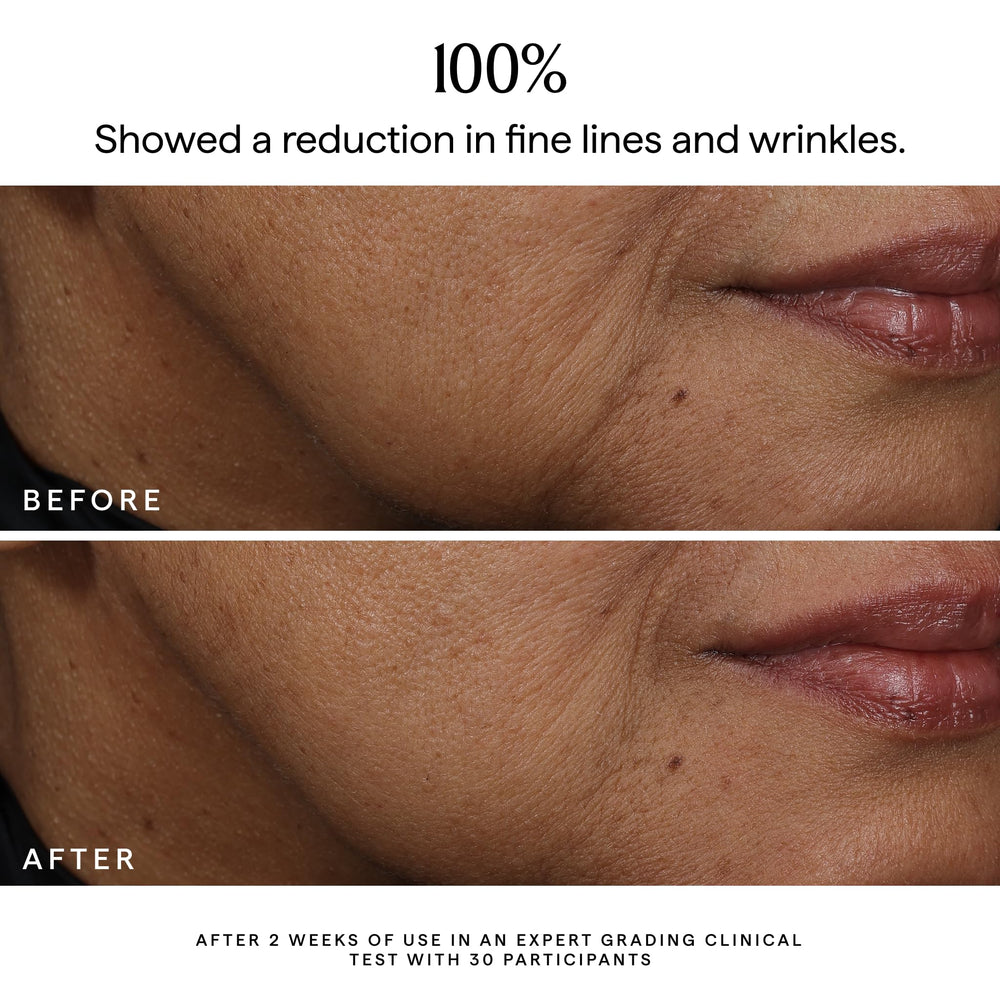 Herbivore Bakuchiol serum shown in a nightly skincare routine setup.