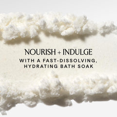 HERBIVORE Coconut Milk Bath Soak creamy texture creates a smooth, soothing soak