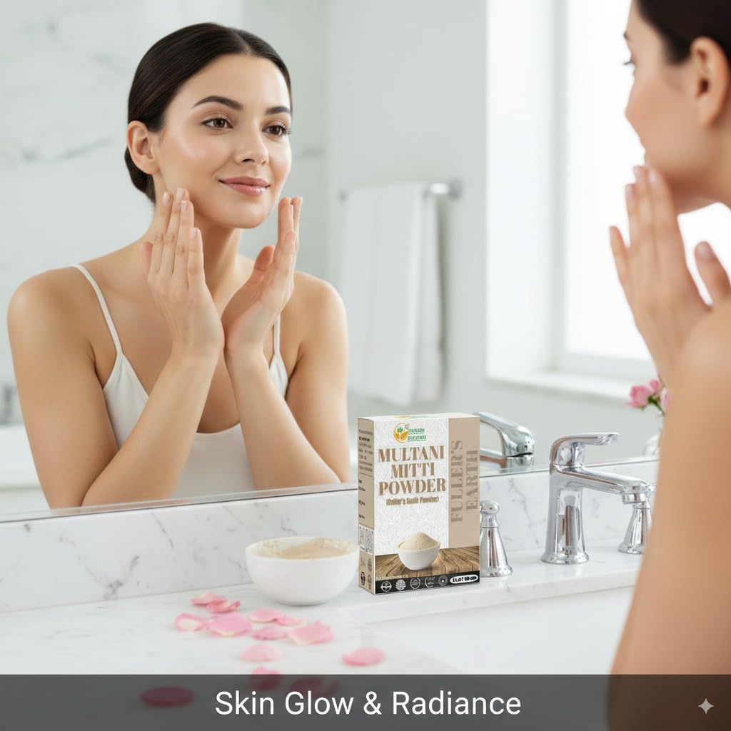 Multani Mitti hair treatment mix for a versatile care routine.