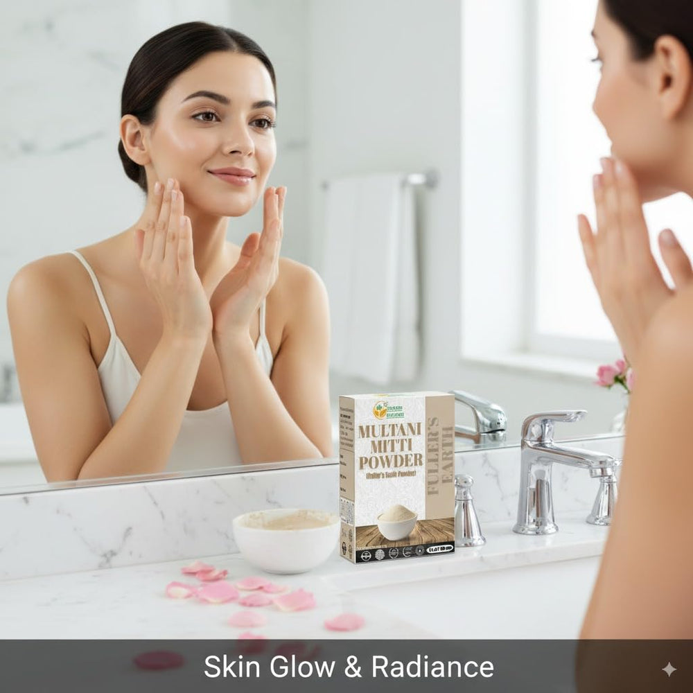 Multani Mitti hair treatment mix for a versatile care routine.