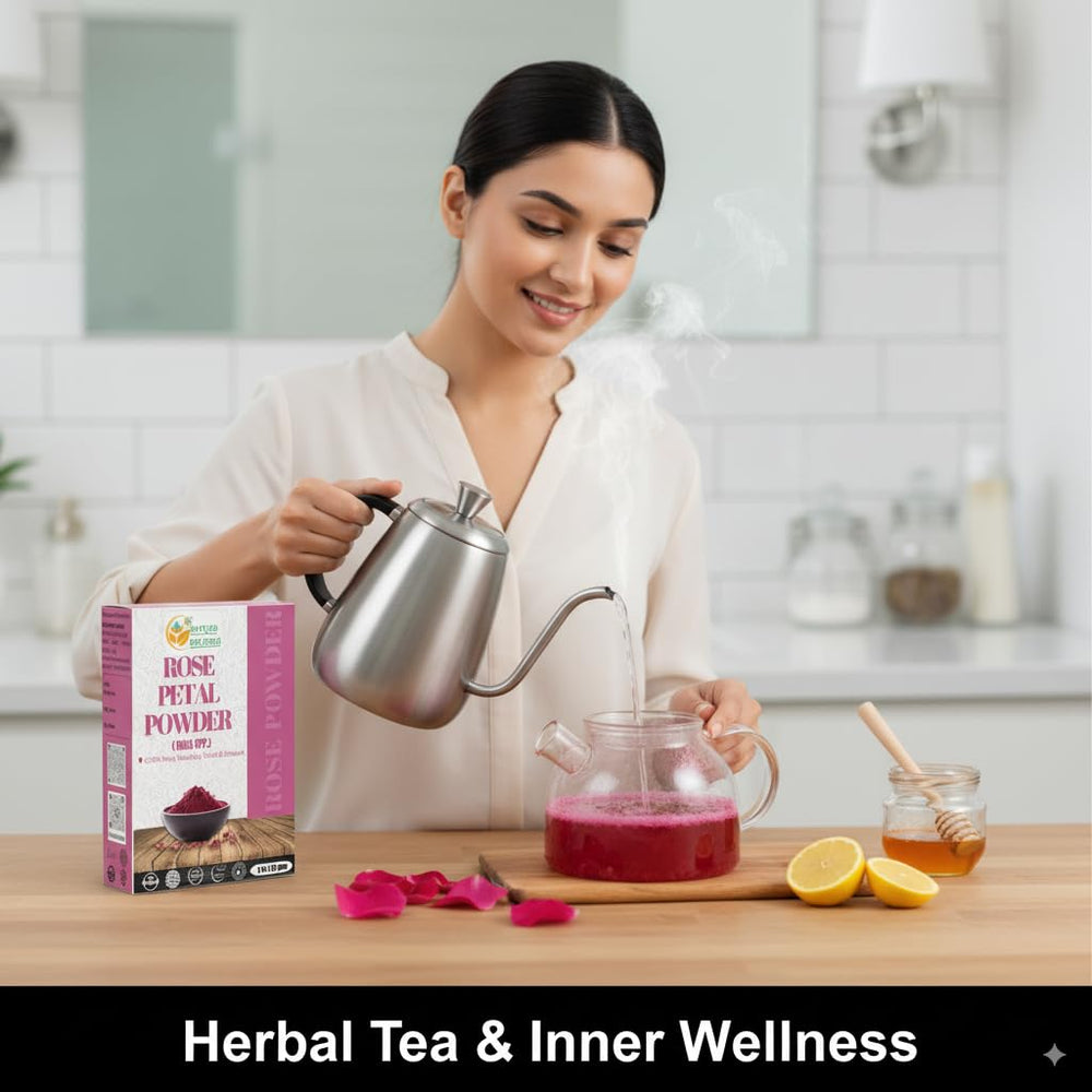 Herbs Botanica pétalos de rosa para rituales de spa en casa.