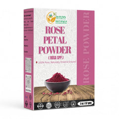 Herbs Botanica polvo puro de pétalos de rosa para cuidado de la piel.
