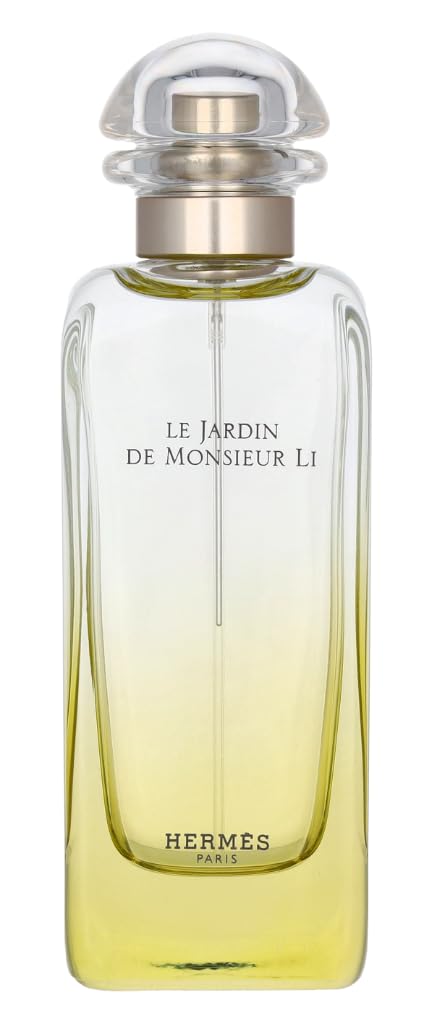 Hermès Le Jardin de Monsieur Li bottle with colorful cap, promotes a vibrant spring vibe.