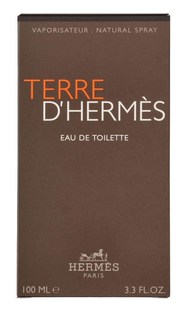 Hermès Terre d’Hermès fragrance splash; highlights citrus and mineral notes.