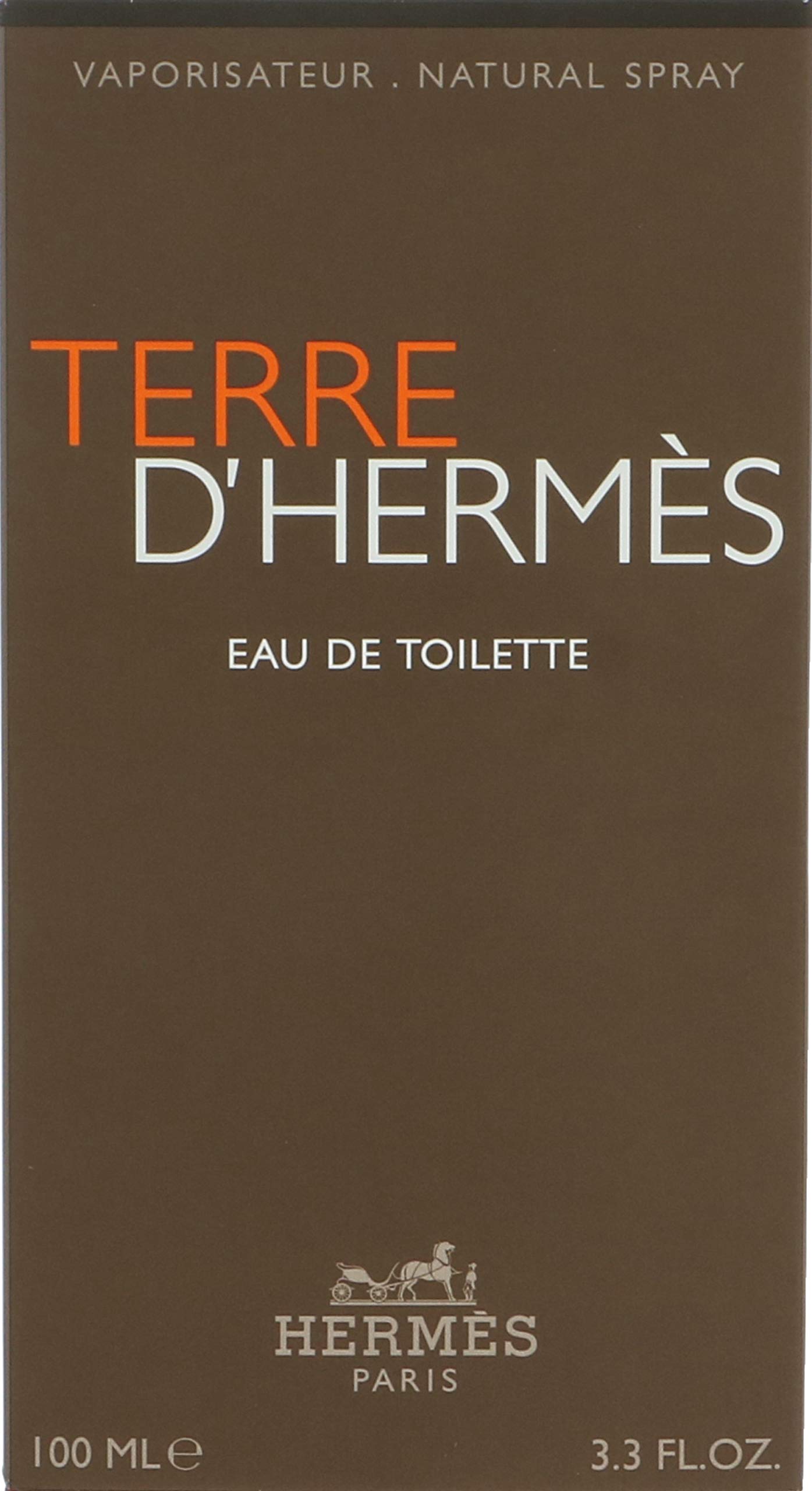 Hermès Terre D’Hermès bottle front view, a versatile scent for everyday wear.