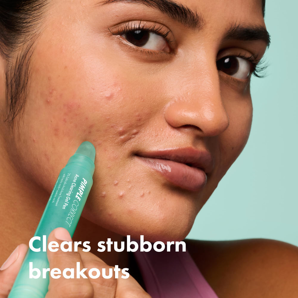 Hero Cosmetics Pimple Correct pen uses 2% salicylic acid for spot treatment
