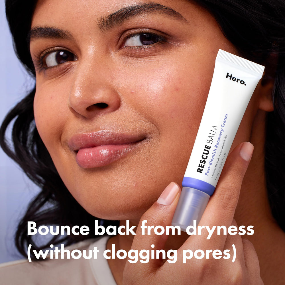 Rescue Balm de HERO COSMETICS, hidratación duradera para uso diario
