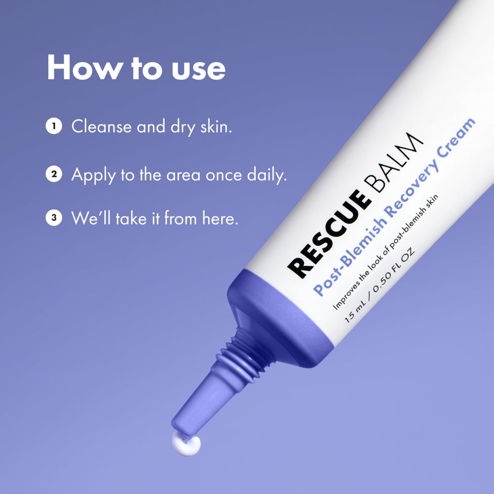 Rescue Balm de HERO COSMETICS, ideal para manchas tras acné