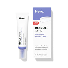 Rescue Balm de HERO COSMETICS, nueva fórmula y empaque de 15 ml para uso diario