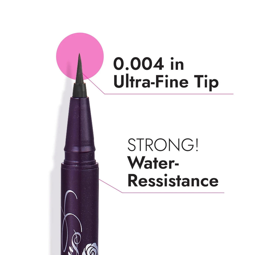 Heroine Make aplicador ultra fino 0-1mm para trazos finos y control.